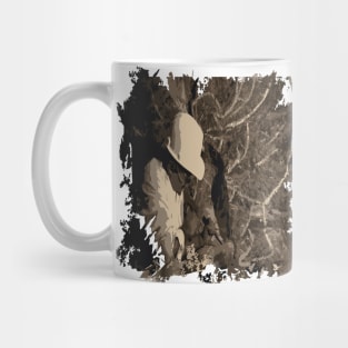 The chiseling man Mug